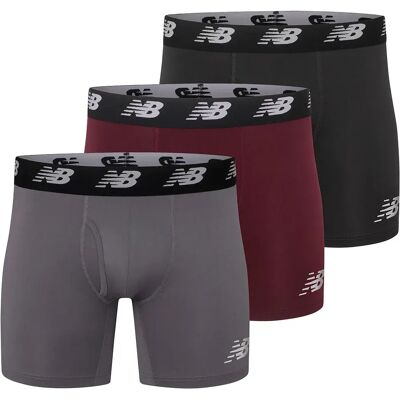 New Balance Boxers Premium 6´´ 3 Unités Grey M Homme - Publicité New Balance Boxers Premium 6´´ 3 Unités Grey M Homme - Publicité