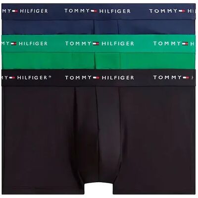 Tommy Hilfiger Boxers Um0um03877 Trunk 3 Unités Carbon Navy / Black / Alaskan Green L - Publicité Tommy Hilfiger Boxers Um0um03877 Trunk 3 Unités Carbon Navy / Black / Alaskan Green L - Publicité