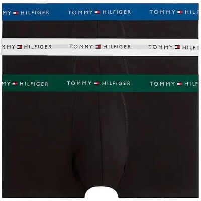 Tommy Hilfiger Boxers Um0um03890 Trunk 3 Unités New Black / Opul Blue / Ornamental Green / Ivory Silk L Homme - Publicité Tommy Hilfiger Boxers Um0um03890 Trunk 3 Unités New Black / Opul Blue / Ornamental Green / Ivory Silk L Homme - Publicité