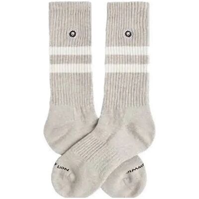 Jimmy Lion Chaussettes Crew Athletic Essentials Stripes Grey EU 41-46 - Publicité Jimmy Lion Chaussettes Crew Athletic Essentials Stripes Grey EU 41-46 - Publicité