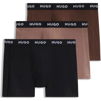Hugo Boxers 50532613 Red 3 Unités Open Brown L - Publicité Hugo Boxers 50532613 Red 3 Unités Open Brown L - Publicité