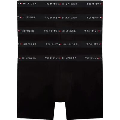 Tommy Hilfiger Boxers Um0um03751 5 Unités Black / Black / Black / Black / Black / Black L Homme - Publicité Tommy Hilfiger Boxers Um0um03751 5 Unités Black / Black / Black / Black / Black / Black L Homme - Publicité