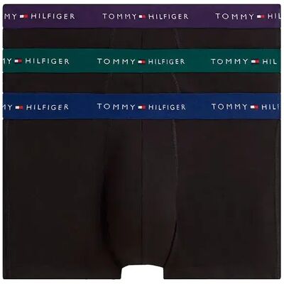 Tommy Hilfiger Boxers Um0um03890 Trunk 3 Unités Black / Noc Purp / Orna Green / Rich Navy M - Publicité Tommy Hilfiger Boxers Um0um03890 Trunk 3 Unités Black / Noc Purp / Orna Green / Rich Navy M - Publicité