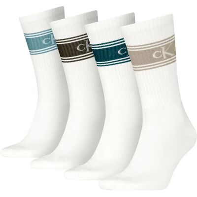 Calvin Klein Chaussettes Crew Sport Logo 4 Paires Multicolor EU 39-45 - Publicité Calvin Klein Chaussettes Crew Sport Logo 4 Paires Multicolor EU 39-45 - Publicité