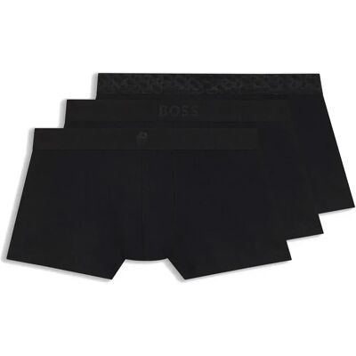 Boss Boxers Logo 10273568 Trunk 3 Unités Black M Homme - Publicité Boss Boxers Logo 10273568 Trunk 3 Unités Black M Homme - Publicité