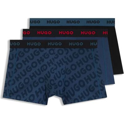 Hugo Boxers Design 10267989 Trunk Red 3 Unités Open Blue M - Publicité Hugo Boxers Design 10267989 Trunk Red 3 Unités Open Blue M - Publicité