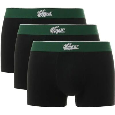 Lacoste Boxers 5h0925-00 Trunk 3 Unités Black 2XL Homme - Publicité Lacoste Boxers 5h0925-00 Trunk 3 Unités Black 2XL Homme - Publicité