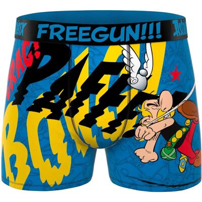 FREEGUN Boxers Astérix Paff Blue / Yellow / Multicolor M - Publicité FREEGUN Boxers Astérix Paff Blue / Yellow / Multicolor M - Publicité