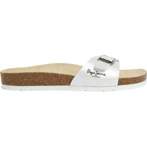 Pepe Jeans Sandales Oban Nacar White EU 39 Femme - Publicité Pepe Jeans Sandales Oban Nacar White EU 39 Femme - Publicité