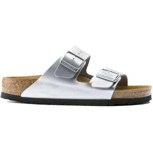 Birkenstock Sandales étroites Arizona Birko-flor Silver EU 39 Homme,Femme - Publicité Birkenstock Sandales étroites Arizona Birko-flor Silver EU 39 Homme,Femme - Publicité