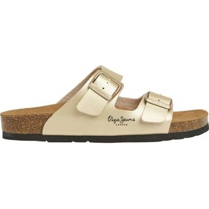 Pepe Jeans Sandales Oban Claic Golden EU 41 Femme - Publicité Pepe Jeans Sandales Oban Claic Golden EU 41 Femme - Publicité