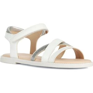 Geox Sandales J5235d00254 Karly White EU 34 Fille - Publicité Geox Sandales J5235d00254 Karly White EU 34 Fille - Publicité