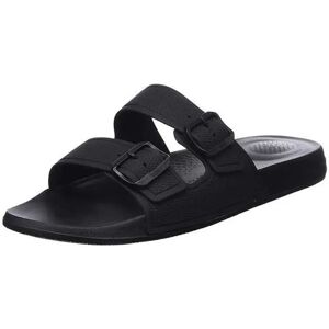 Fitflop Claquettes Iqushion Two-bar Buckle Black EU 45 Homme - Publicité Fitflop Claquettes Iqushion Two-bar Buckle Black EU 45 Homme - Publicité