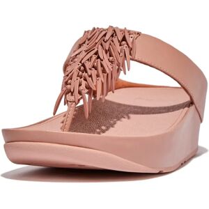 Fitflop Tongs Rumba Beaded Leather Toe-post Beige Buff EU 38 Femme - Publicité Fitflop Tongs Rumba Beaded Leather Toe-post Beige Buff EU 38 Femme - Publicité