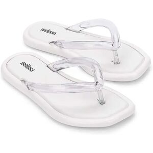 Melissa Tongs Airbubble White / Transparent EU 39 Femme - Publicité Melissa Tongs Airbubble White / Transparent EU 39 Femme - Publicité