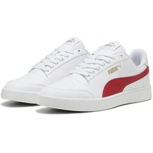 Puma Baskets Shuffle White / Club Red / Gold EU 44 Homme,Femme - Publicité Puma Baskets Shuffle White / Club Red / Gold EU 44 Homme,Femme - Publicité