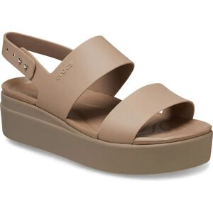Crocs Sandales Brooklyn Lowedge Latte / Mushroom EU 38-39 Femme - Publicité Crocs Sandales Brooklyn Lowedge Latte / Mushroom EU 38-39 Femme - Publicité