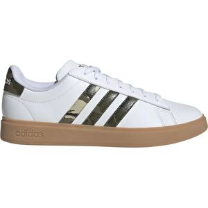 Adidas Baskets Grand Court 2.0 Ftwr White / Olive Strata / Putty Grey EU 40 Homme - Publicité Adidas Baskets Grand Court 2.0 Ftwr White / Olive Strata / Putty Grey EU 40 Homme - Publicité