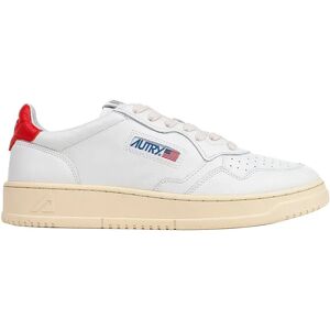 Autry Baskets Medalist Low Leather / Leather White / Red EU 44 Homme - Publicité Autry Baskets Medalist Low Leather / Leather White / Red EU 44 Homme - Publicité