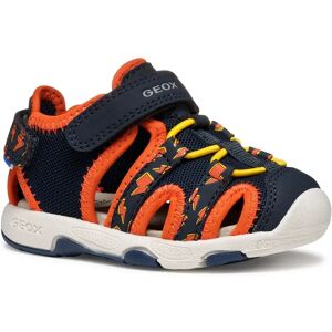 Geox Sandales Multy B Navy / Orange EU 21 Garçon - Publicité Geox Sandales Multy B Navy / Orange EU 21 Garçon - Publicité