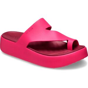 Crocs Tongs Getaway Platform Toe Loop Dragonfruit EU 37-38 Femme - Publicité Crocs Tongs Getaway Platform Toe Loop Dragonfruit EU 37-38 Femme - Publicité
