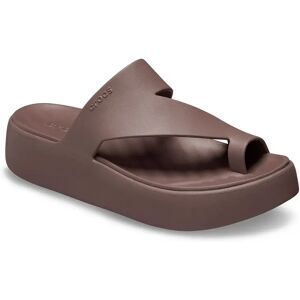 Crocs Tongs Getaway Platform Toe Loop Truffle EU 34-35 Femme - Publicité Crocs Tongs Getaway Platform Toe Loop Truffle EU 34-35 Femme - Publicité
