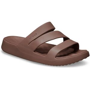 Crocs Claquettes Getaway Strappy Truffle EU 36-37 Femme - Publicité Crocs Claquettes Getaway Strappy Truffle EU 36-37 Femme - Publicité