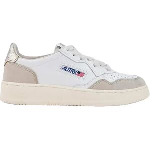 Autry Baskets Medalist Low Leather / Suede White / Gold EU 37 Femme - Publicité Autry Baskets Medalist Low Leather / Suede White / Gold EU 37 Femme - Publicité