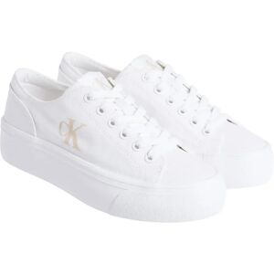 Calvin Klein Jeans Baskets Vulc Low Triple Bright White EU 42 Femme - Publicité Calvin Klein Jeans Baskets Vulc Low Triple Bright White EU 42 Femme - Publicité