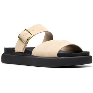 Clarks Shoes Sandales Aristella Mule Ecru Suede EU 38 Femme - Publicité Clarks Shoes Sandales Aristella Mule Ecru Suede EU 38 Femme - Publicité