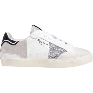 Pepe Jeans Baskets Lane Silver Silver EU 37 Femme - Publicité Pepe Jeans Baskets Lane Silver Silver EU 37 Femme - Publicité