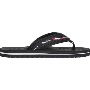 Pepe Jeans Tongs West Club Black EU 45 Homme - Publicité Pepe Jeans Tongs West Club Black EU 45 Homme - Publicité