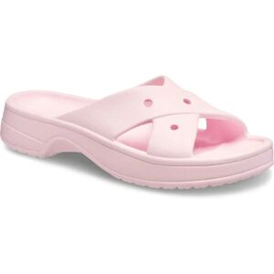 Crocs Claquettes Cl Cross Strap Pink Milk EU 34-35 Femme - Publicité Crocs Claquettes Cl Cross Strap Pink Milk EU 34-35 Femme - Publicité