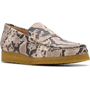 Clarks Shoes Mocassins Wallabee Grey Snake Leather EU 37 Femme - Publicité Clarks Shoes Mocassins Wallabee Grey Snake Leather EU 37 Femme - Publicité