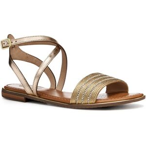 Geox Sandales Sozy Plus High Strap Dark Gold / Light Gold EU 35 Femme - Publicité Geox Sandales Sozy Plus High Strap Dark Gold / Light Gold EU 35 Femme - Publicité