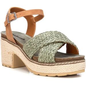 Refresh Sandales Compensées 172637 Khaki EU 39 Femme - Publicité Refresh Sandales Compensées 172637 Khaki EU 39 Femme - Publicité