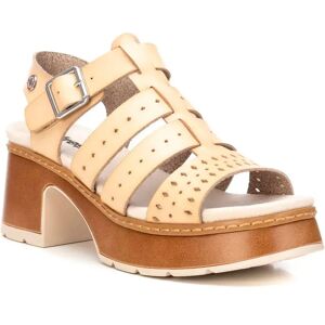 Refresh Sandales à Talons 172695 Beige EU 36 Femme - Publicité Refresh Sandales à Talons 172695 Beige EU 36 Femme - Publicité