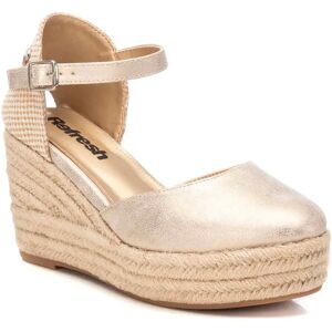 Refresh Espadrilles Compensées 172782 Gold EU 40 Femme - Publicité Refresh Espadrilles Compensées 172782 Gold EU 40 Femme - Publicité