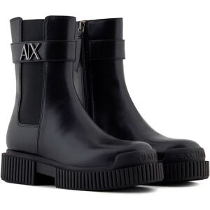 Giorgio Armani Exchange Bottes Xw001634_af17474 Black EU 36 Femme - Publicité Giorgio Armani Exchange Bottes Xw001634_af17474 Black EU 36 Femme - Publicité