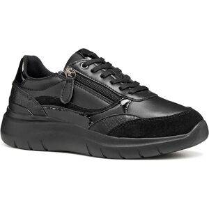 Geox Baskets Sans Lacets Plummery Black EU 38 Femme - Publicité Geox Baskets Sans Lacets Plummery Black EU 38 Femme - Publicité