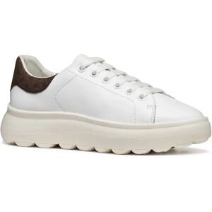 Geox Baskets Spherica Ec4.1 White / Brown EU 36 Femme - Publicité Geox Baskets Spherica Ec4.1 White / Brown EU 36 Femme - Publicité