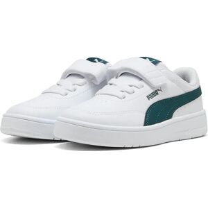 Puma Baskets Court Classic Clean Ac+ Ps White / Green Terrain EU 34 Garçon,Fille - Publicité Puma Baskets Court Classic Clean Ac+ Ps White / Green Terrain EU 34 Garçon,Fille - Publicité