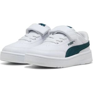 Puma Baskets Court Classic Clean Ac+ White / Archive Green EU 20 Fille - Publicité Puma Baskets Court Classic Clean Ac+ White / Archive Green EU 20 Fille - Publicité