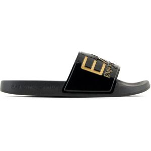 Giorgio Armani Ea7 Emporio Armani Claquettes Water Sports Visibility Black / Gold EU 44 Homme,Femme - Publicité Giorgio Armani Ea7 Emporio Armani Claquettes Water Sports Visibility Black / Gold EU 44 Homme,Femme - Publicité