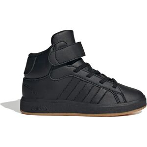 Adidas Baskets Grand Court Mid Core Black / Core Black / Grey Six EU 31 1/2 Garçon,Fille - Publicité Adidas Baskets Grand Court Mid Core Black / Core Black / Grey Six EU 31 1/2 Garçon,Fille - Publicité