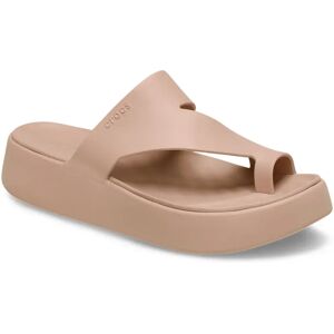 Crocs Claquettes Getaway Platform Toe Loop Pink Caramel EU 37-38 Femme - Publicité Crocs Claquettes Getaway Platform Toe Loop Pink Caramel EU 37-38 Femme - Publicité