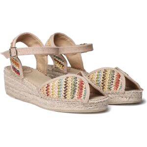Toni Pons Espadrilles Compensées Bella-ma Multicolor EU 39 Femme - Publicité Toni Pons Espadrilles Compensées Bella-ma Multicolor EU 39 Femme - Publicité