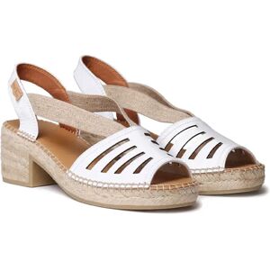 Toni Pons Sandales à Talons Dima White EU 42 Femme - Publicité Toni Pons Sandales à Talons Dima White EU 42 Femme - Publicité