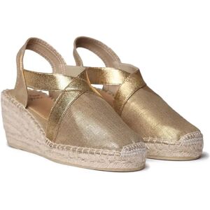 Toni Pons Espadrilles Compensées Fabi Gold EU 43 Femme - Publicité Toni Pons Espadrilles Compensées Fabi Gold EU 43 Femme - Publicité