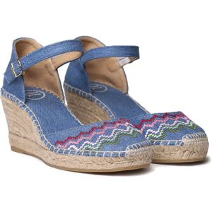 Toni Pons Espadrilles Compensées Jessie Denim EU 37 Femme - Publicité Toni Pons Espadrilles Compensées Jessie Denim EU 37 Femme - Publicité